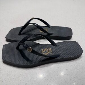 Carmen Steffans Square Toe Flip Flop